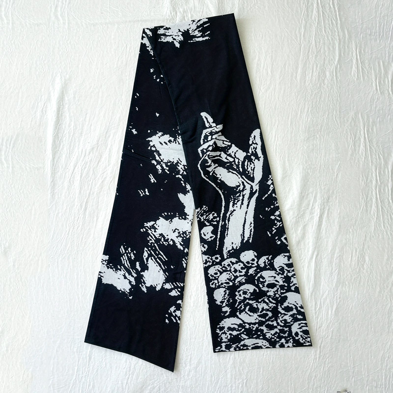 Street Fashion Goth - Autumn Winter New Darkly Goth Black