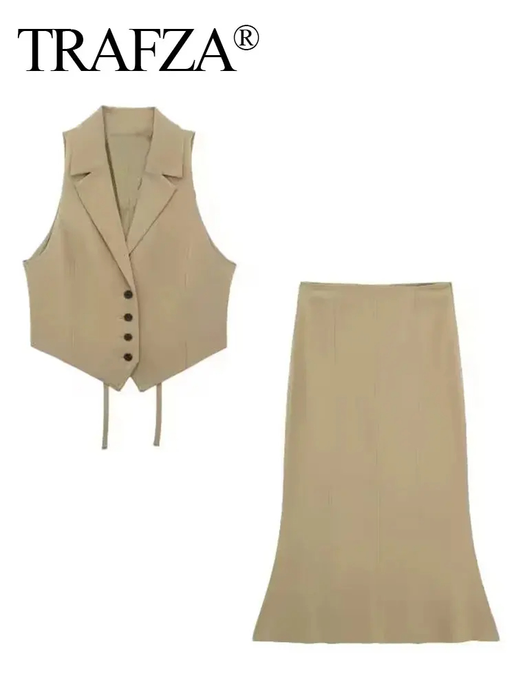HH Women Solid Vest Skirt Sets - Street Fashion Necklace review and price