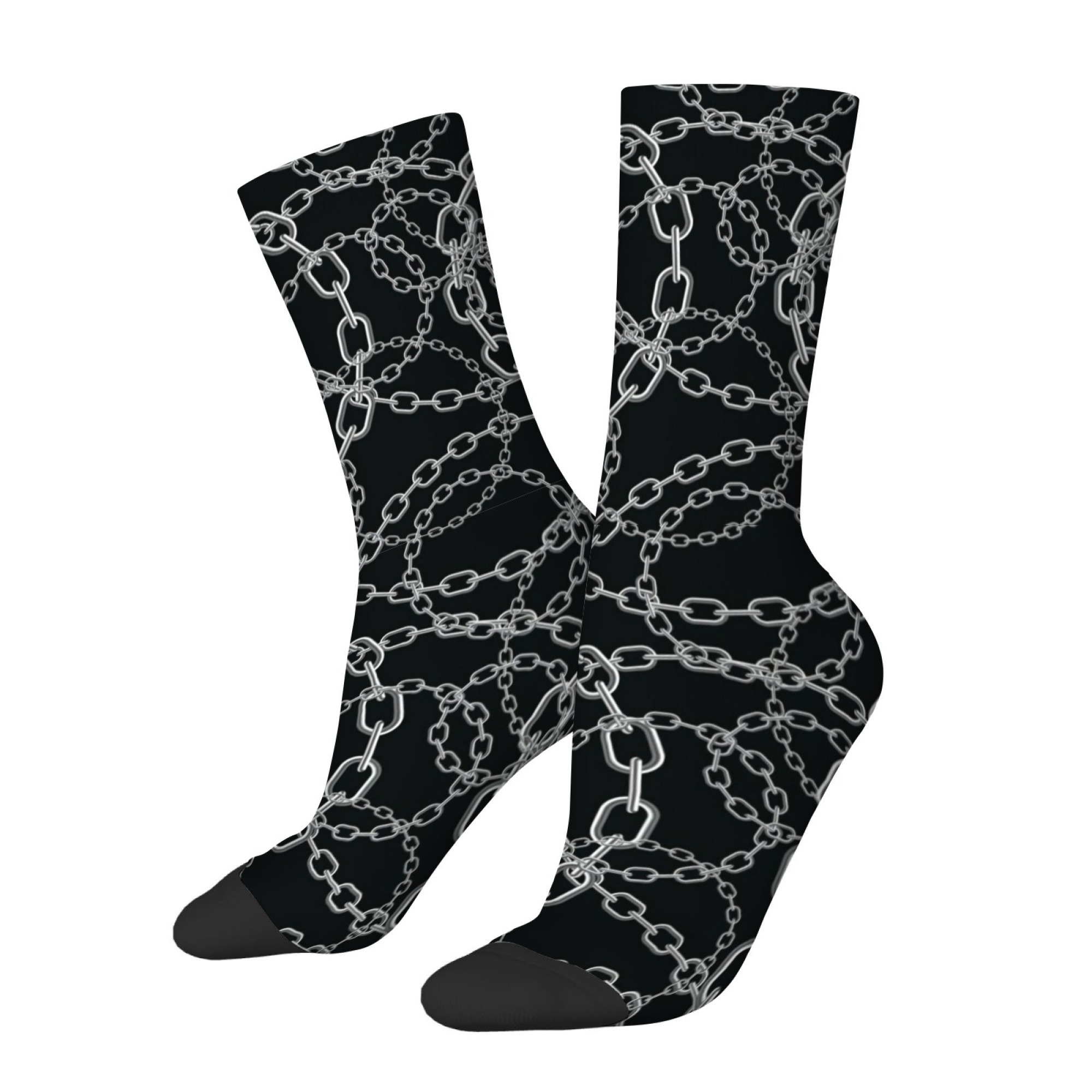 Fun Novel Chain Print Men's Mi - Quirky Street Fashion review and price