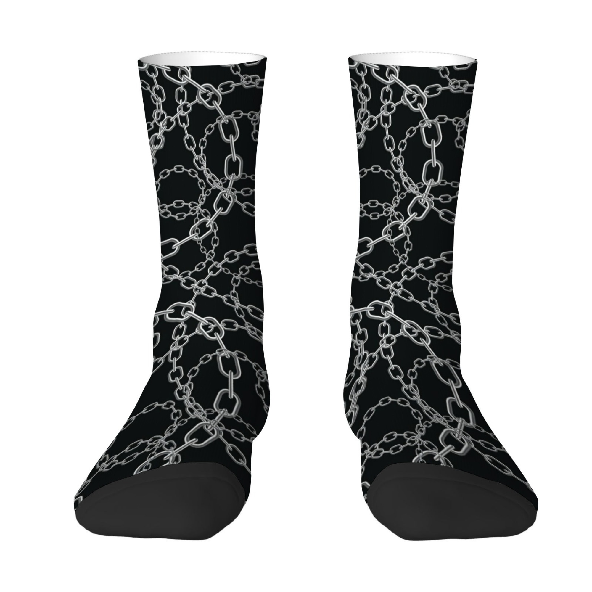 Fun Novel Chain Print Men's Mi - Quirky Street Fashion review and price