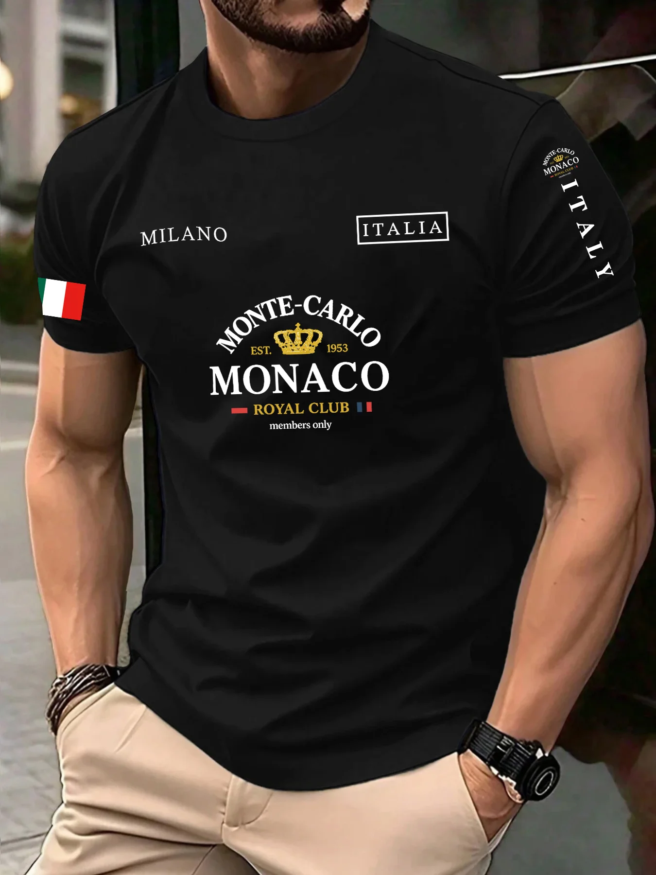 Best-selling Monaco Letter 3D  - Street Fashion Monaco review and price