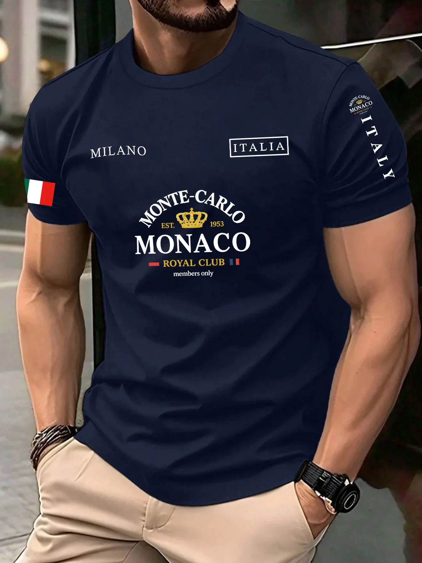 Best-selling Monaco Letter 3D  - Street Fashion Monaco review and price