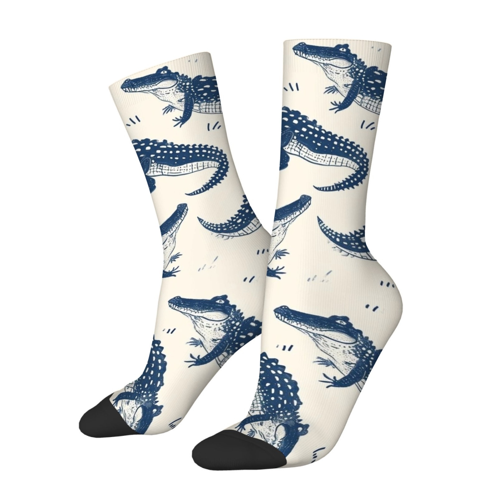 Cute Cartoon Crocodile Print M - Quirky Street Fashion review and price