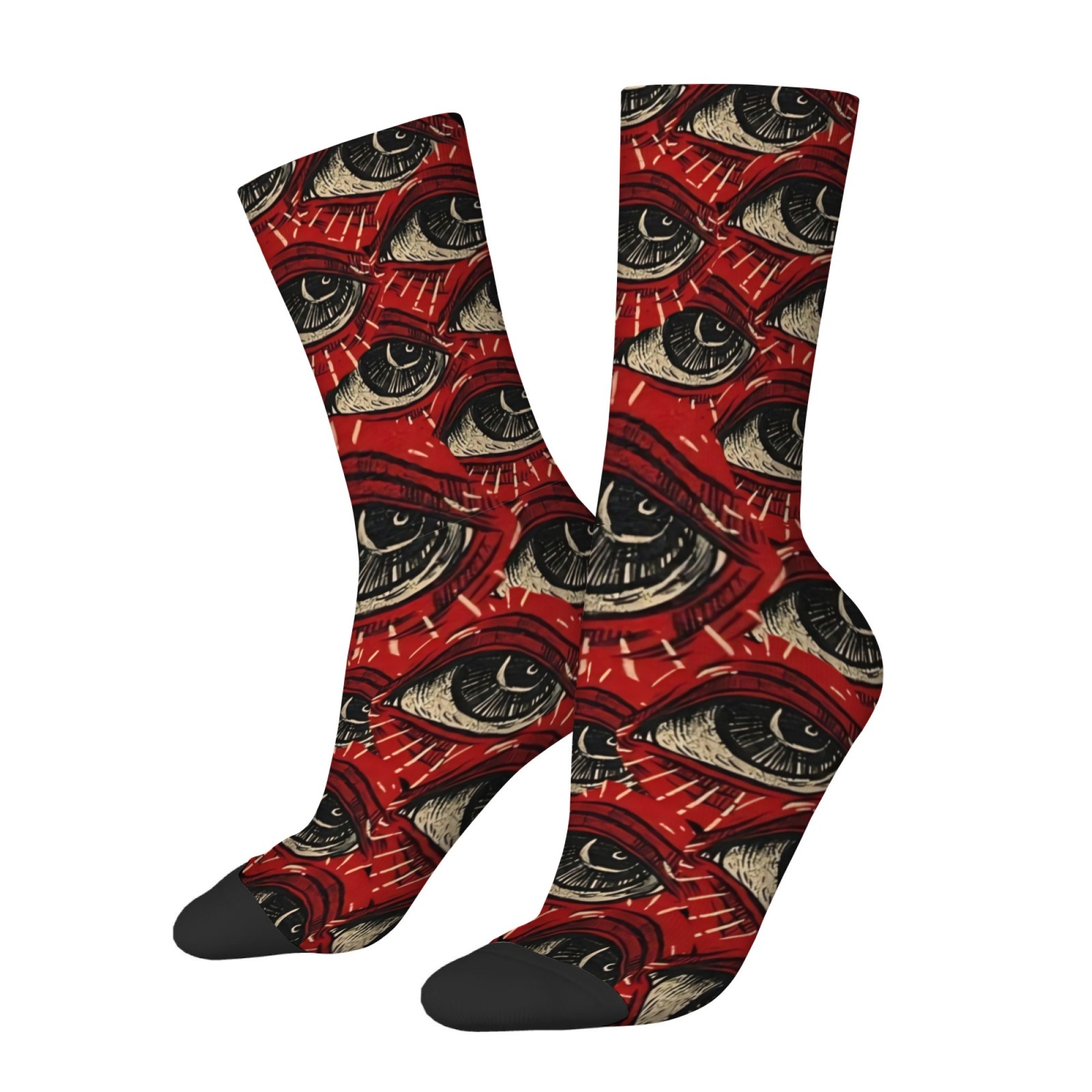 Funny and Scary Eye Print Men' - Quirky Street Fashion review and price