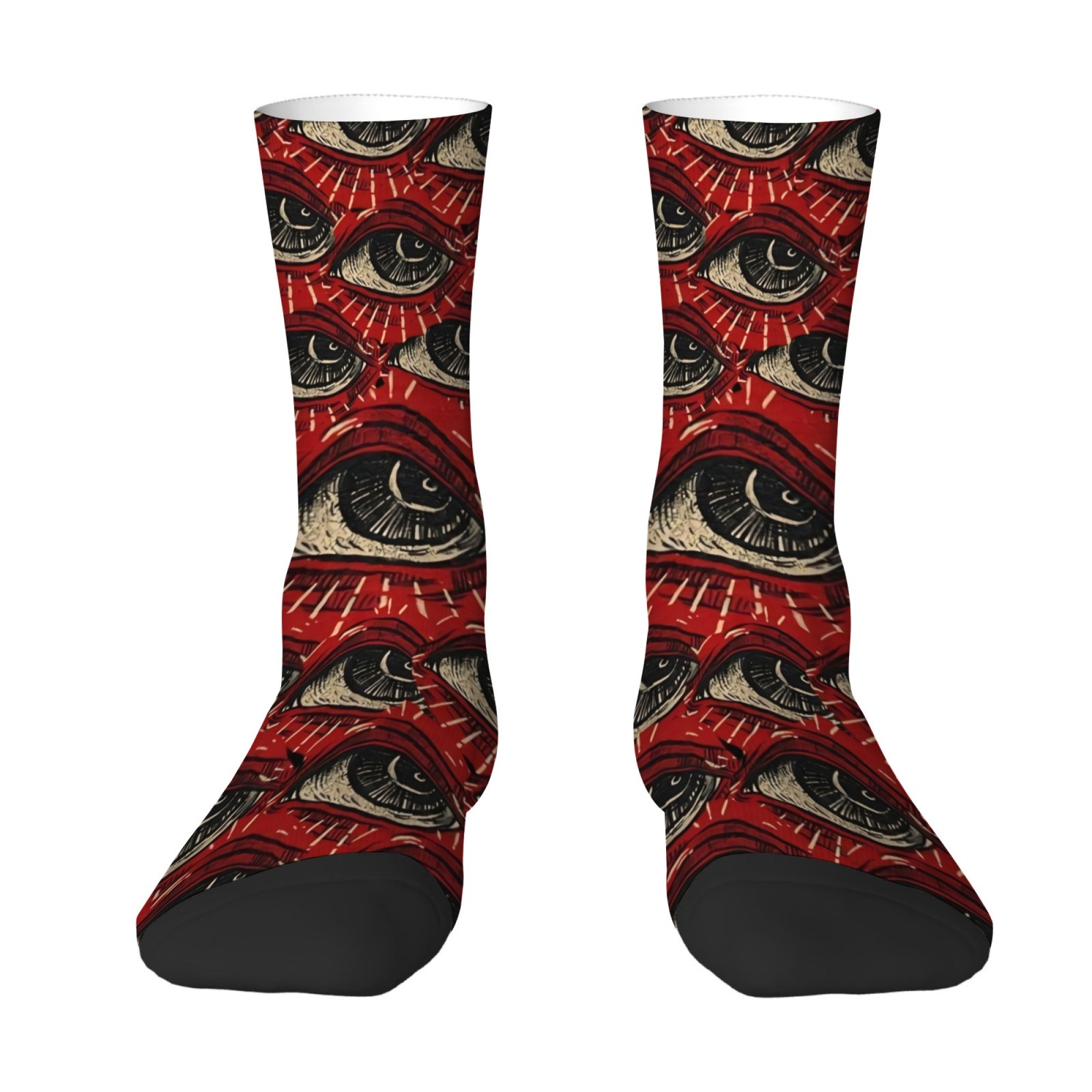 Funny and Scary Eye Print Men' - Quirky Street Fashion review and price