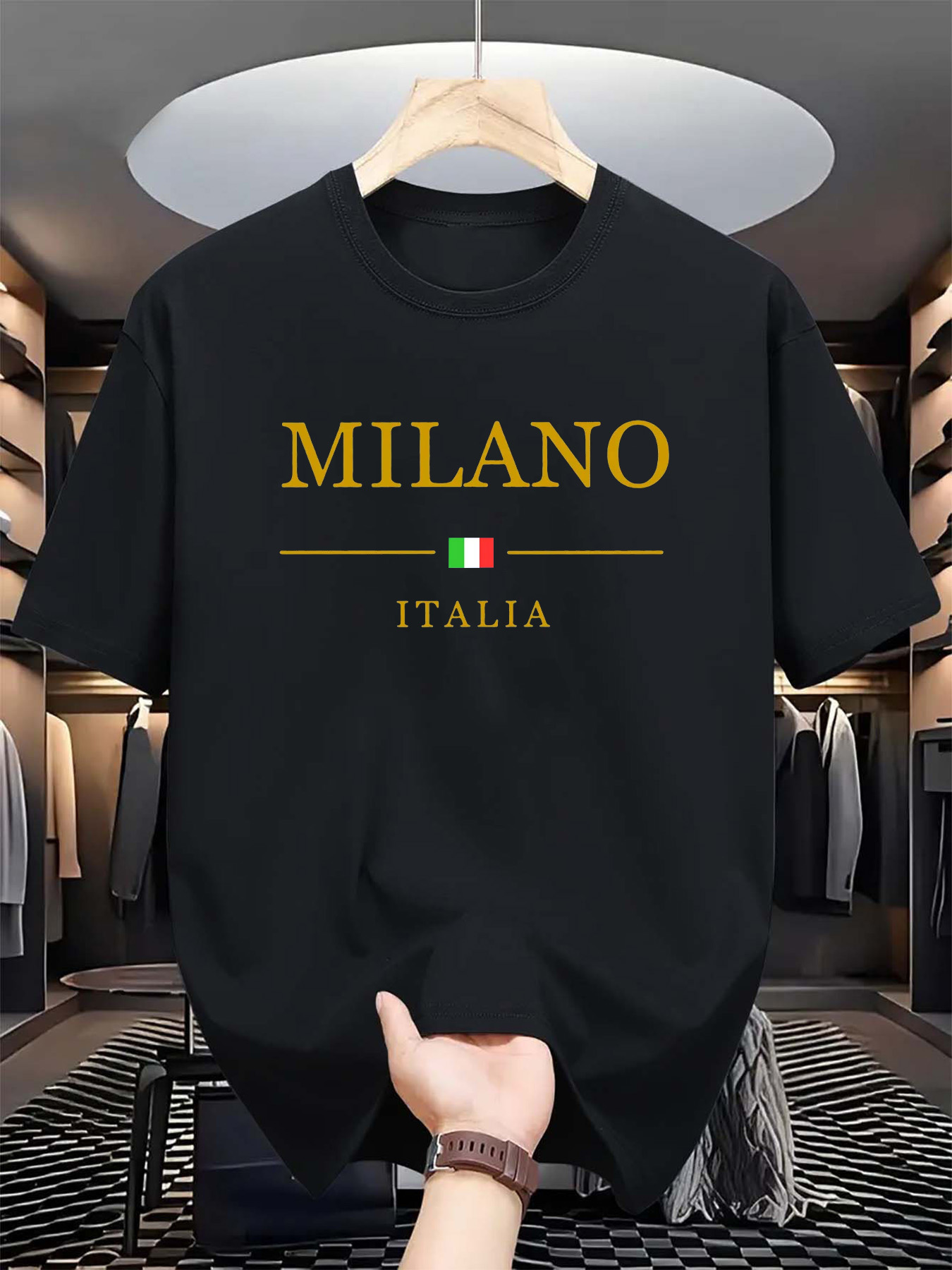 Italian Milan Print Men Women  - Street Fashion Of Milan review and price