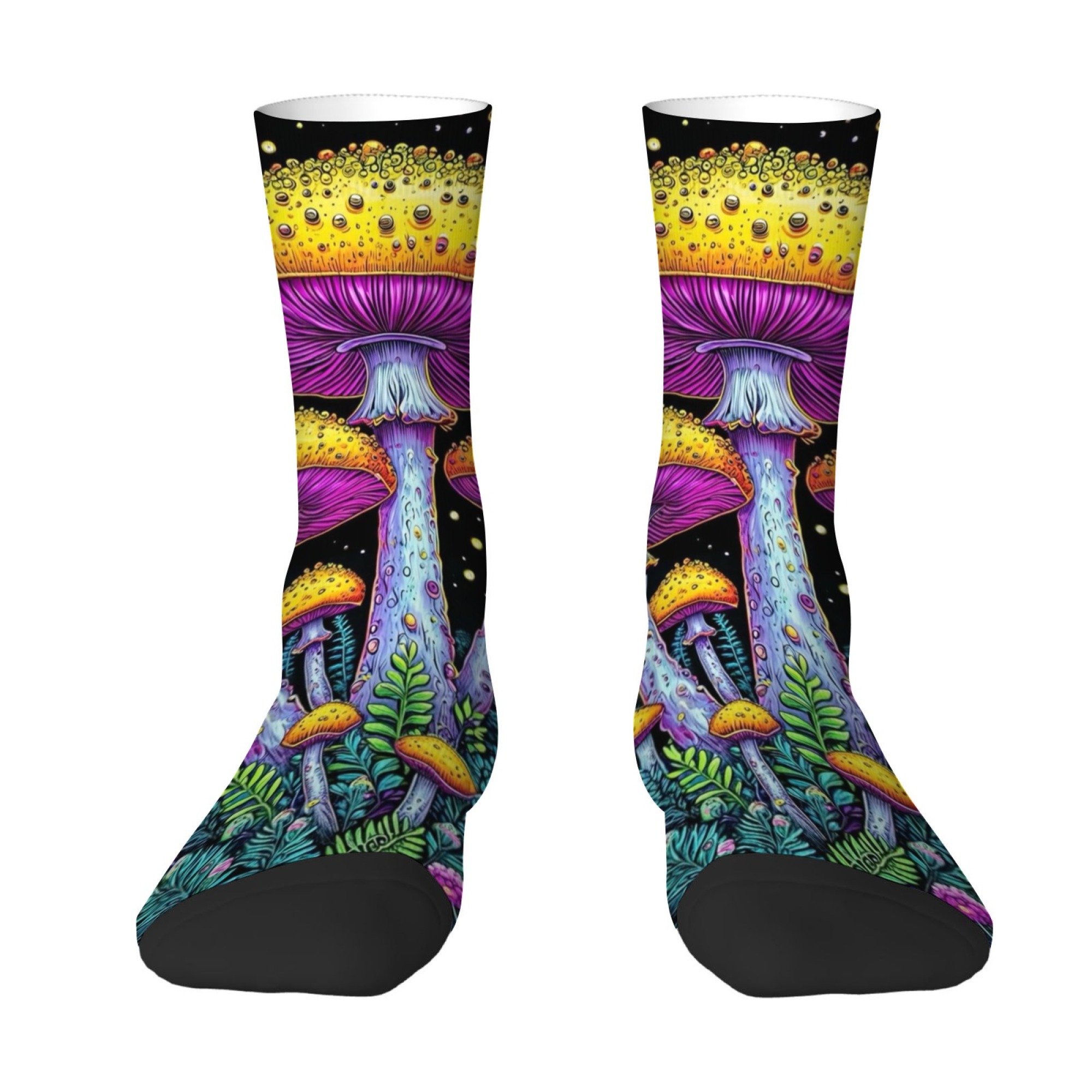 Fun Cartoon Yellow Mushroom Pr - Quirky Street Fashion review and price