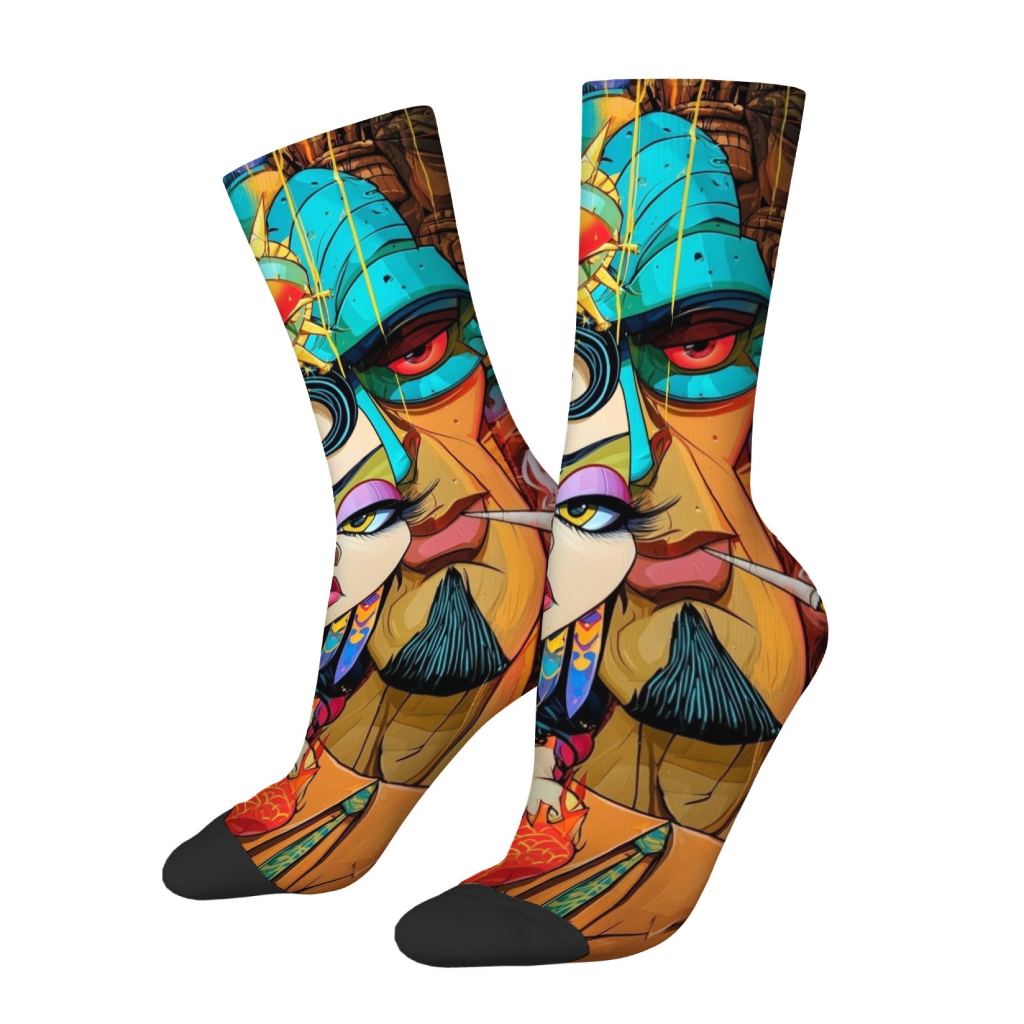Retro Quirky Abstract Print Me - Quirky Street Fashion review and price