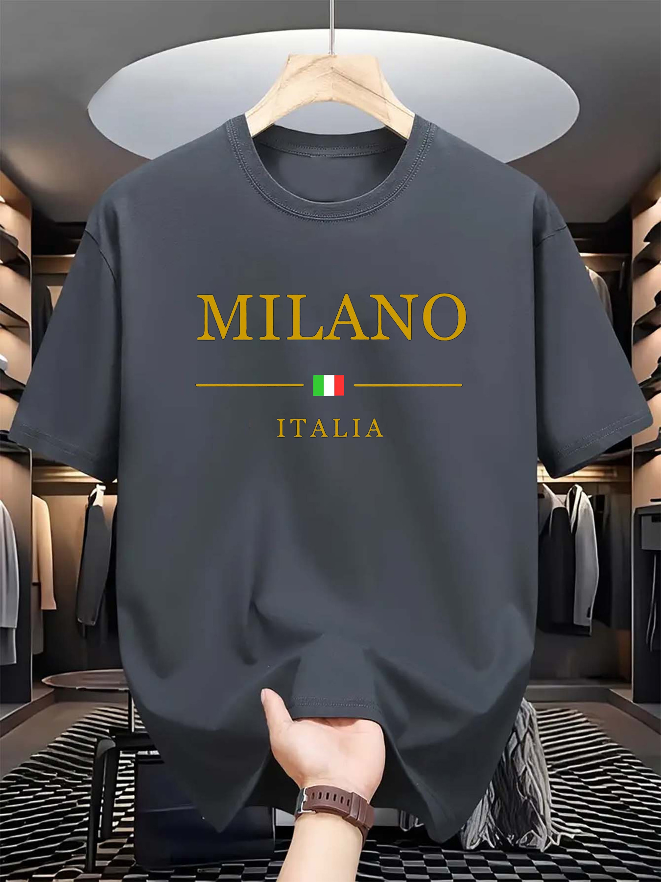 Men's summer 3d printed T-shir - Street Fashion Of Milan review and price