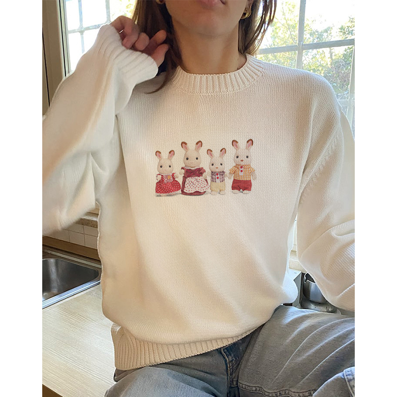 Spring Sweaters New Sweet Stre - Street Fashion Goth review and price