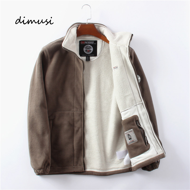 DIMUSI Winter Men's Polartec F - Windbreak Shell Jacket review and price