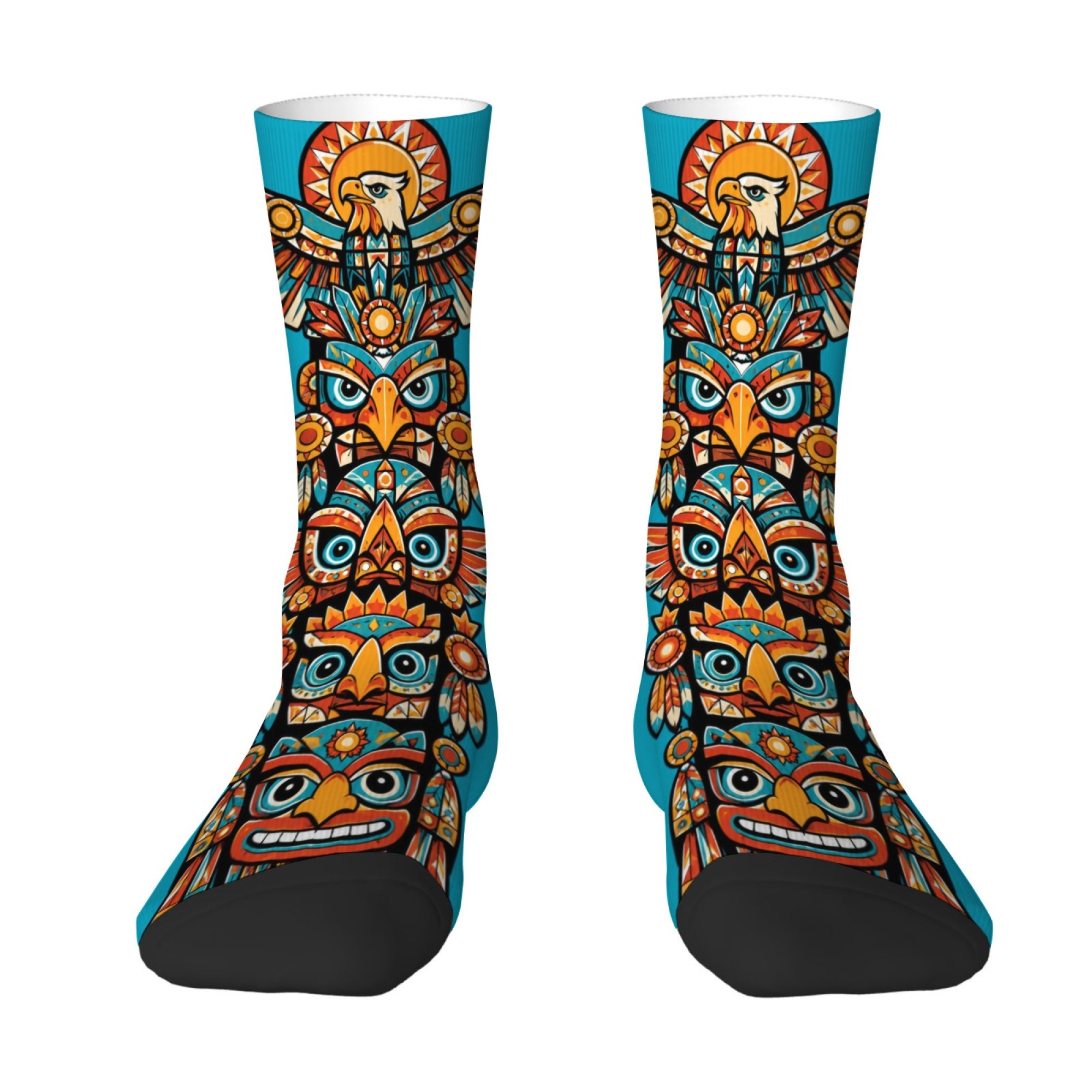 Fun Ethnic-style Totem Print M - Quirky Street Fashion review and price