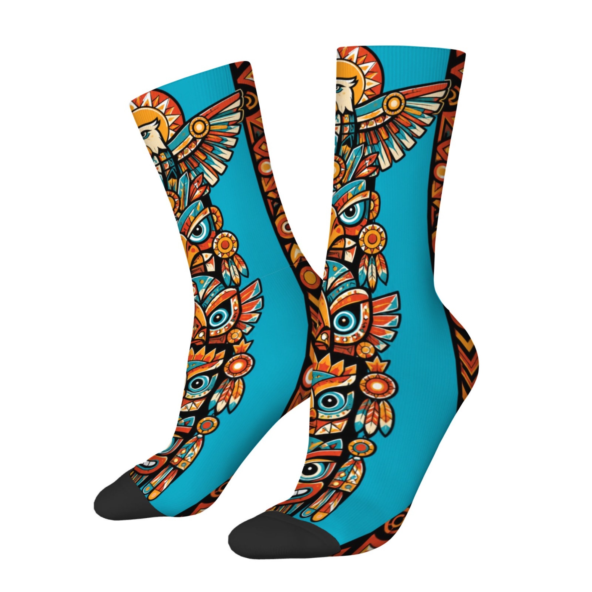 Fun Ethnic-style Totem Print M - Quirky Street Fashion review and price