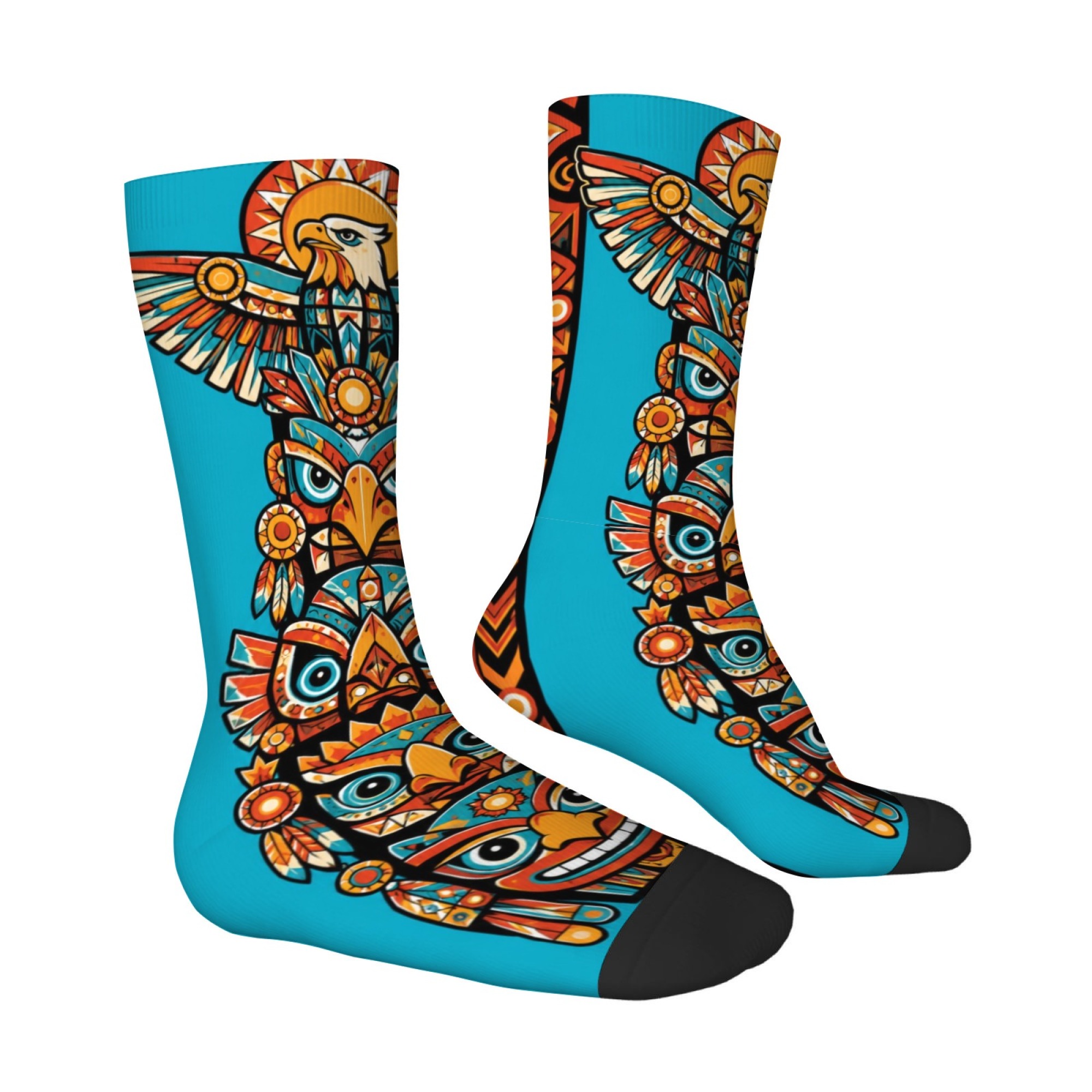 Fun Ethnic-style Totem Print M - Quirky Street Fashion review and price