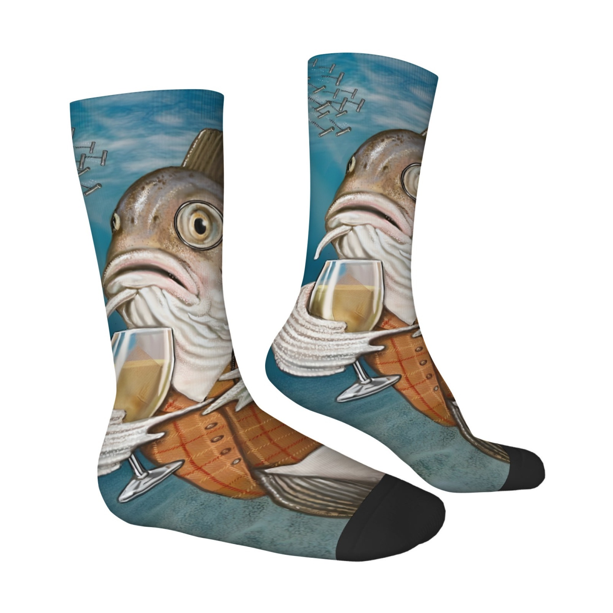 Funny and Quirky Fish Print Me - Quirky Street Fashion review and price