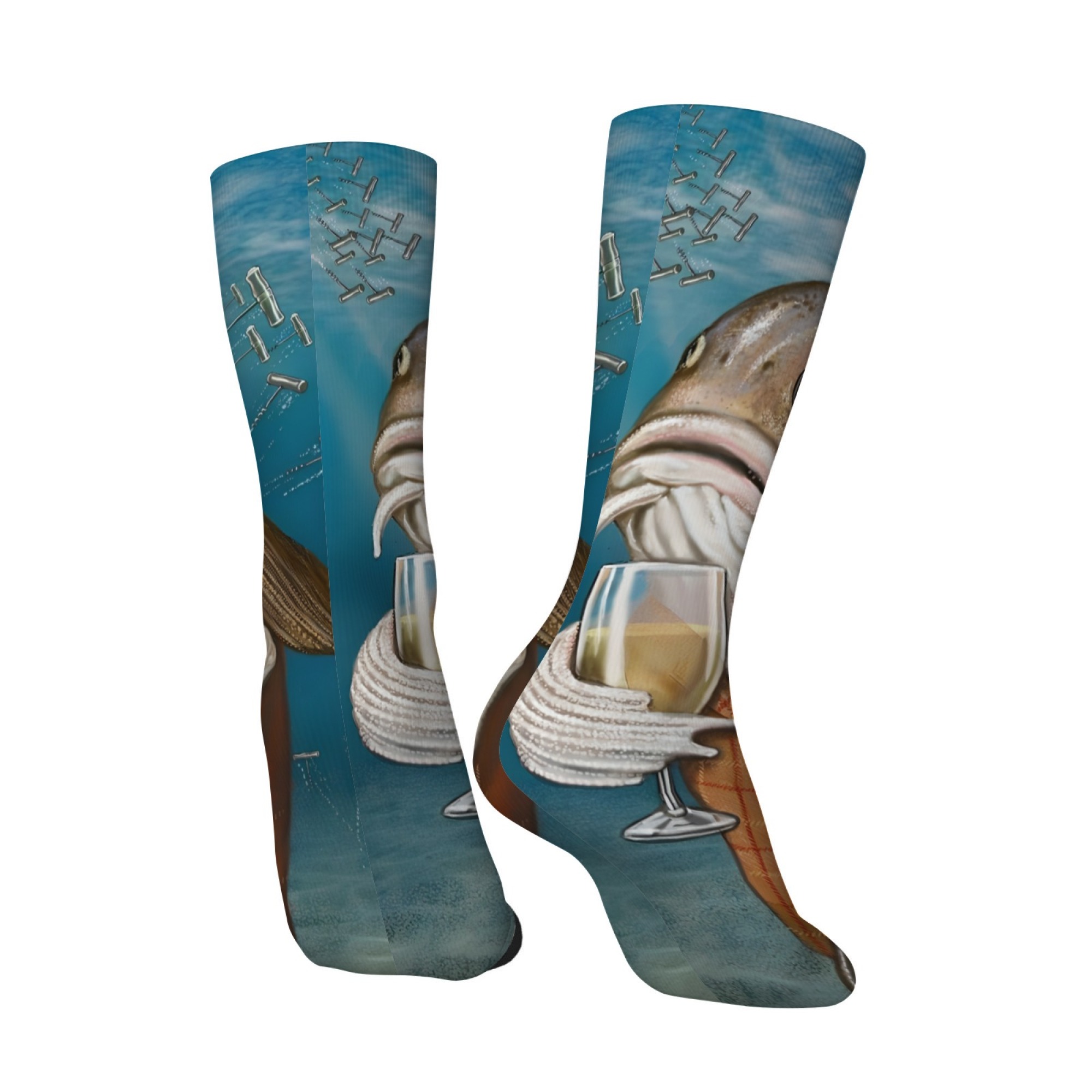 Funny and Quirky Fish Print Me - Quirky Street Fashion review and price