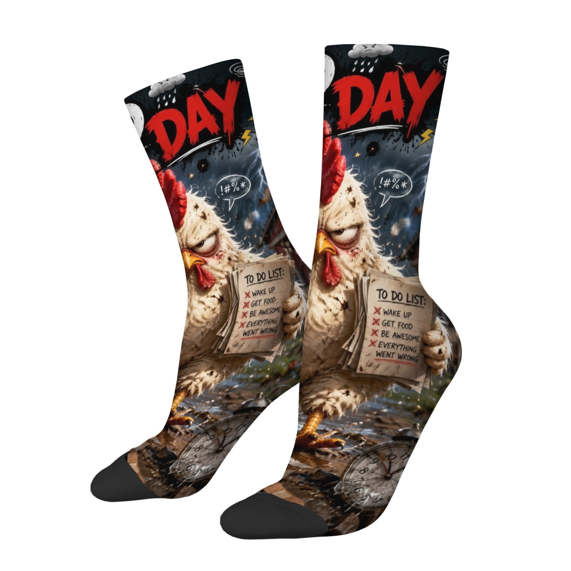 Funny and Quirky Rooster Print - Quirky Street Fashion review and price