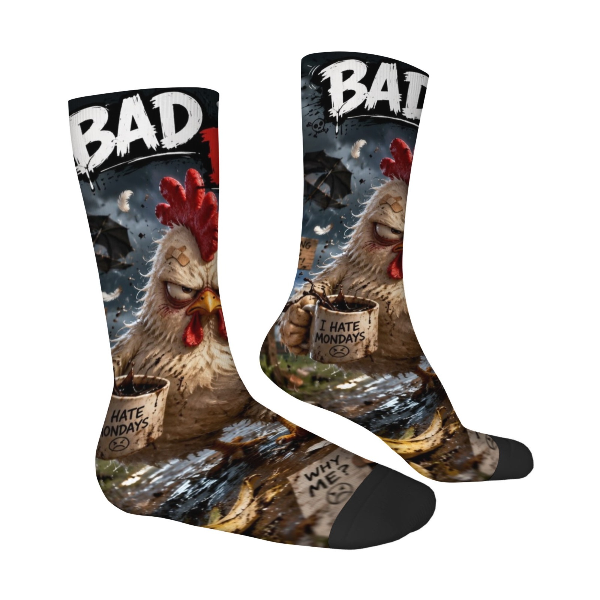 Funny and Quirky Rooster Print - Quirky Street Fashion review and price