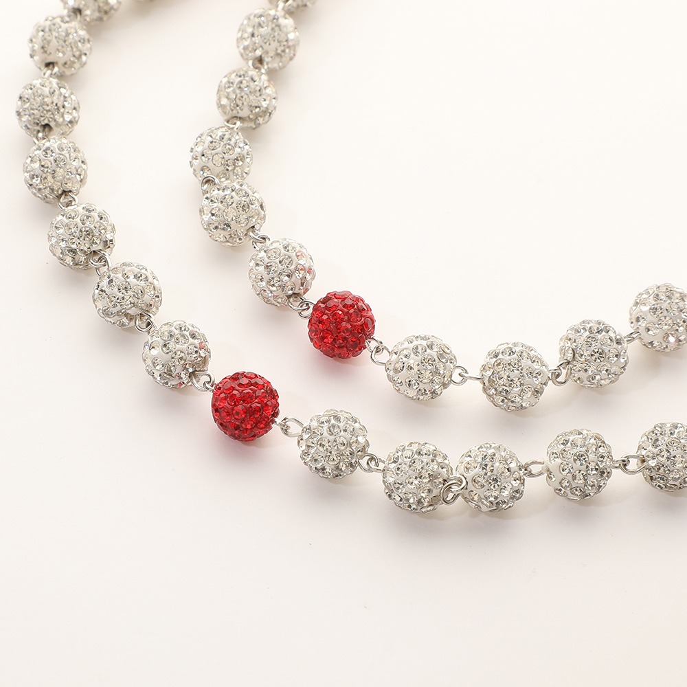 New Hip Hop Trousers Rhineston - Street Fashion Necklace review and price