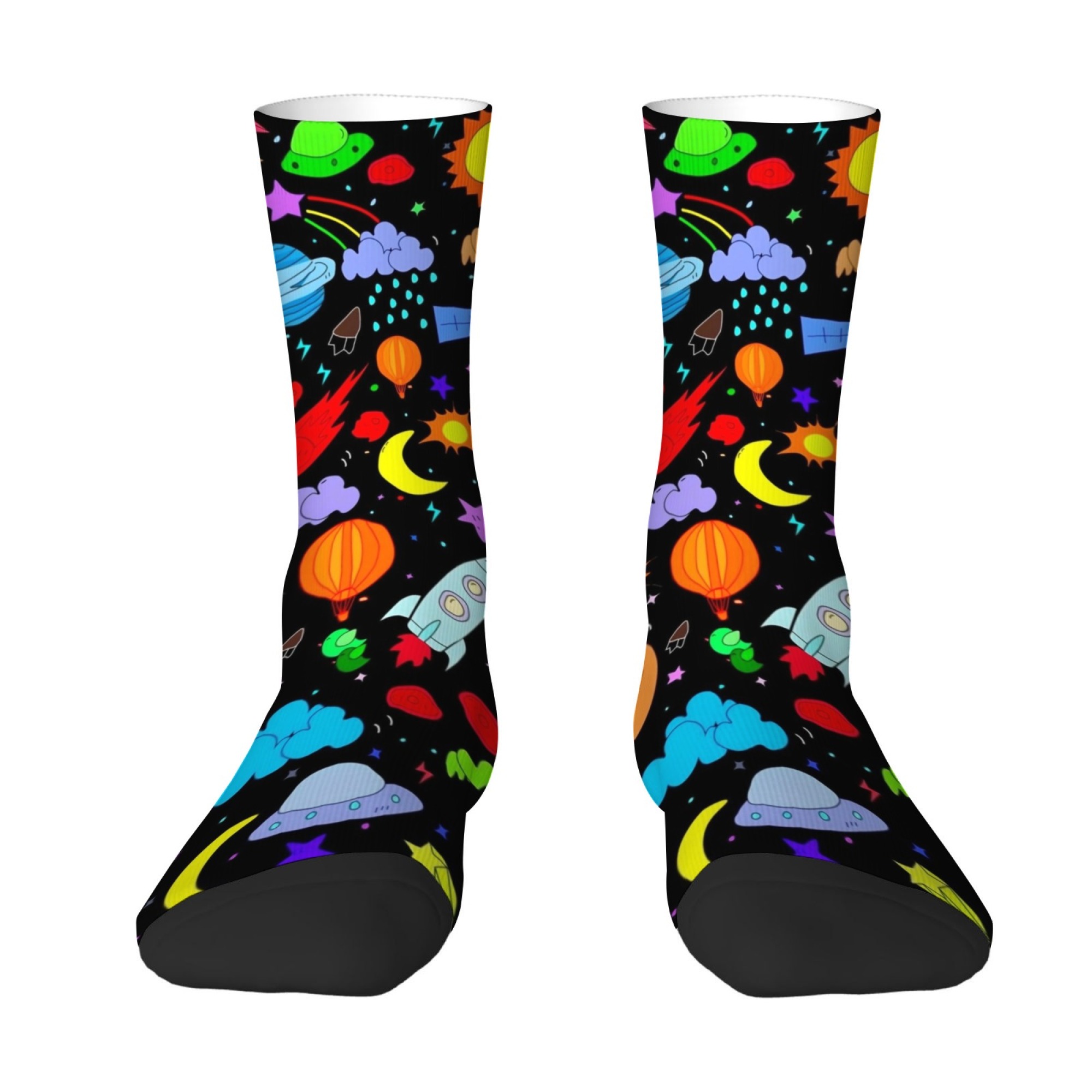 Cartoon Fun Earth Universe Pri - Quirky Street Fashion review and price